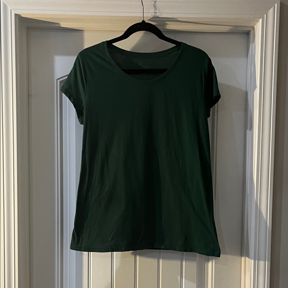 Dark Green Women's Top